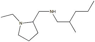 [(1-ethylpyrrolidin-2-yl)methyl](2-methylpentyl)amine Struktur