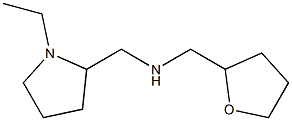 [(1-ethylpyrrolidin-2-yl)methyl](oxolan-2-ylmethyl)amine Struktur