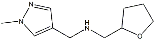 [(1-methyl-1H-pyrazol-4-yl)methyl](oxolan-2-ylmethyl)amine Struktur