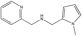 [(1-methyl-1H-pyrrol-2-yl)methyl](pyridin-2-ylmethyl)amine Struktur