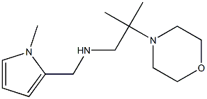 [(1-methyl-1H-pyrrol-2-yl)methyl][2-methyl-2-(morpholin-4-yl)propyl]amine Struktur