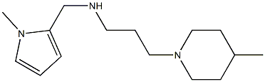 [(1-methyl-1H-pyrrol-2-yl)methyl][3-(4-methylpiperidin-1-yl)propyl]amine Struktur