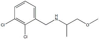 [(2,3-dichlorophenyl)methyl](1-methoxypropan-2-yl)amine Struktur