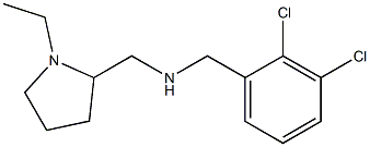 [(2,3-dichlorophenyl)methyl][(1-ethylpyrrolidin-2-yl)methyl]amine Struktur