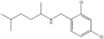 [(2,4-dichlorophenyl)methyl](5-methylhexan-2-yl)amine Struktur