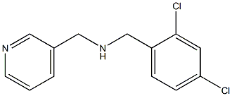 [(2,4-dichlorophenyl)methyl](pyridin-3-ylmethyl)amine Struktur