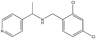 [(2,4-dichlorophenyl)methyl][1-(pyridin-4-yl)ethyl]amine Struktur