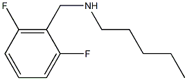 [(2,6-difluorophenyl)methyl](pentyl)amine Struktur