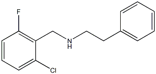 [(2-chloro-6-fluorophenyl)methyl](2-phenylethyl)amine Struktur