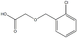 [(2-chlorobenzyl)oxy]acetic acid Struktur