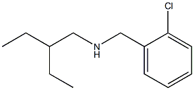 [(2-chlorophenyl)methyl](2-ethylbutyl)amine Struktur