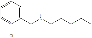 [(2-chlorophenyl)methyl](5-methylhexan-2-yl)amine Struktur