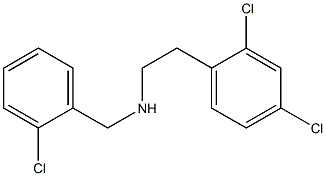 [(2-chlorophenyl)methyl][2-(2,4-dichlorophenyl)ethyl]amine Struktur