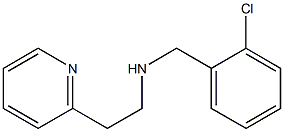 [(2-chlorophenyl)methyl][2-(pyridin-2-yl)ethyl]amine Struktur