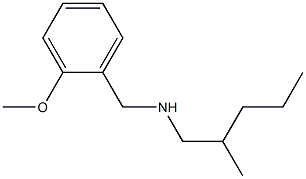 [(2-methoxyphenyl)methyl](2-methylpentyl)amine Struktur