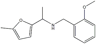 [(2-methoxyphenyl)methyl][1-(5-methylfuran-2-yl)ethyl]amine Struktur