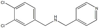 [(3,4-dichlorophenyl)methyl](pyridin-4-ylmethyl)amine Struktur