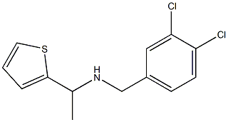 [(3,4-dichlorophenyl)methyl][1-(thiophen-2-yl)ethyl]amine Struktur