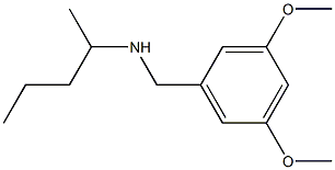 [(3,5-dimethoxyphenyl)methyl](pentan-2-yl)amine Struktur