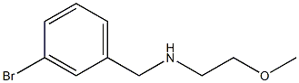 [(3-bromophenyl)methyl](2-methoxyethyl)amine Struktur