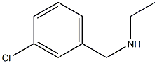 [(3-chlorophenyl)methyl](ethyl)amine Struktur