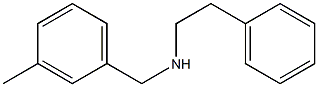 [(3-methylphenyl)methyl](2-phenylethyl)amine Struktur