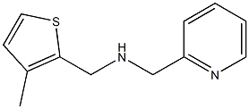 [(3-methylthiophen-2-yl)methyl](pyridin-2-ylmethyl)amine Struktur