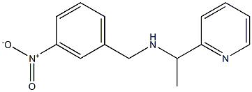 [(3-nitrophenyl)methyl][1-(pyridin-2-yl)ethyl]amine Struktur