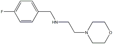 [(4-fluorophenyl)methyl][2-(morpholin-4-yl)ethyl]amine Struktur