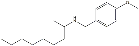 [(4-methoxyphenyl)methyl](nonan-2-yl)amine Struktur