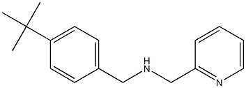 [(4-tert-butylphenyl)methyl](pyridin-2-ylmethyl)amine Struktur