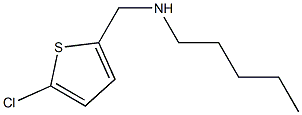 [(5-chlorothiophen-2-yl)methyl](pentyl)amine Struktur