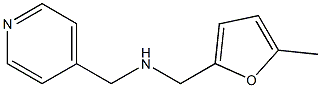 [(5-methylfuran-2-yl)methyl](pyridin-4-ylmethyl)amine Struktur