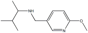 [(6-methoxypyridin-3-yl)methyl](3-methylbutan-2-yl)amine Struktur