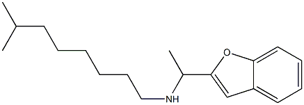 [1-(1-benzofuran-2-yl)ethyl](7-methyloctyl)amine Struktur