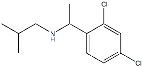 [1-(2,4-dichlorophenyl)ethyl](2-methylpropyl)amine Struktur