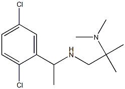 [1-(2,5-dichlorophenyl)ethyl][2-(dimethylamino)-2-methylpropyl]amine Struktur