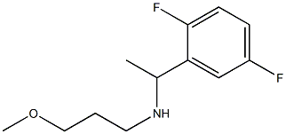 [1-(2,5-difluorophenyl)ethyl](3-methoxypropyl)amine Struktur