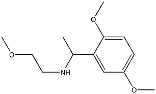 [1-(2,5-dimethoxyphenyl)ethyl](2-methoxyethyl)amine Struktur