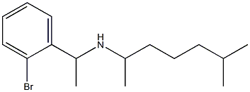 [1-(2-bromophenyl)ethyl](6-methylheptan-2-yl)amine Struktur