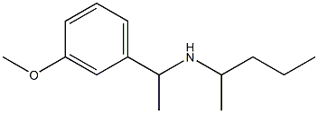 [1-(3-methoxyphenyl)ethyl](pentan-2-yl)amine Struktur