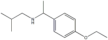 [1-(4-ethoxyphenyl)ethyl](2-methylpropyl)amine Struktur