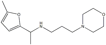 [1-(5-methylfuran-2-yl)ethyl][3-(morpholin-4-yl)propyl]amine Struktur