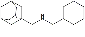 [1-(adamantan-1-yl)ethyl](cyclohexylmethyl)amine Struktur