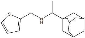 [1-(adamantan-1-yl)ethyl](thiophen-2-ylmethyl)amine Struktur