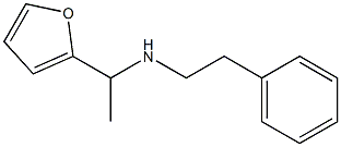 [1-(furan-2-yl)ethyl](2-phenylethyl)amine Struktur