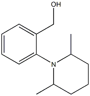 [2-(2,6-dimethylpiperidin-1-yl)phenyl]methanol Struktur