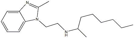 [2-(2-methyl-1H-1,3-benzodiazol-1-yl)ethyl](octan-2-yl)amine Struktur