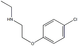 [2-(4-chlorophenoxy)ethyl](ethyl)amine Struktur