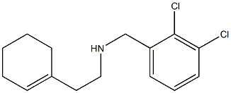 [2-(cyclohex-1-en-1-yl)ethyl][(2,3-dichlorophenyl)methyl]amine Struktur